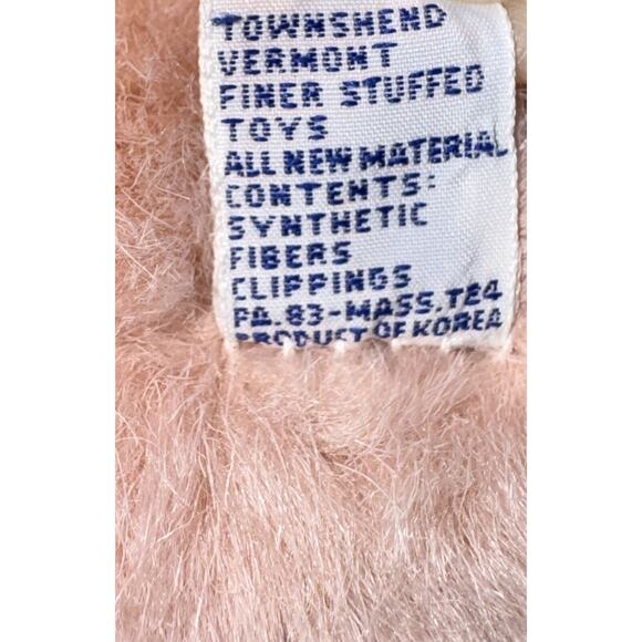 Mary Meyer 9” Pig Piglet Plush Pink Stuffed Farm Animal Suede Ears and Nose - Picture 4 of 8